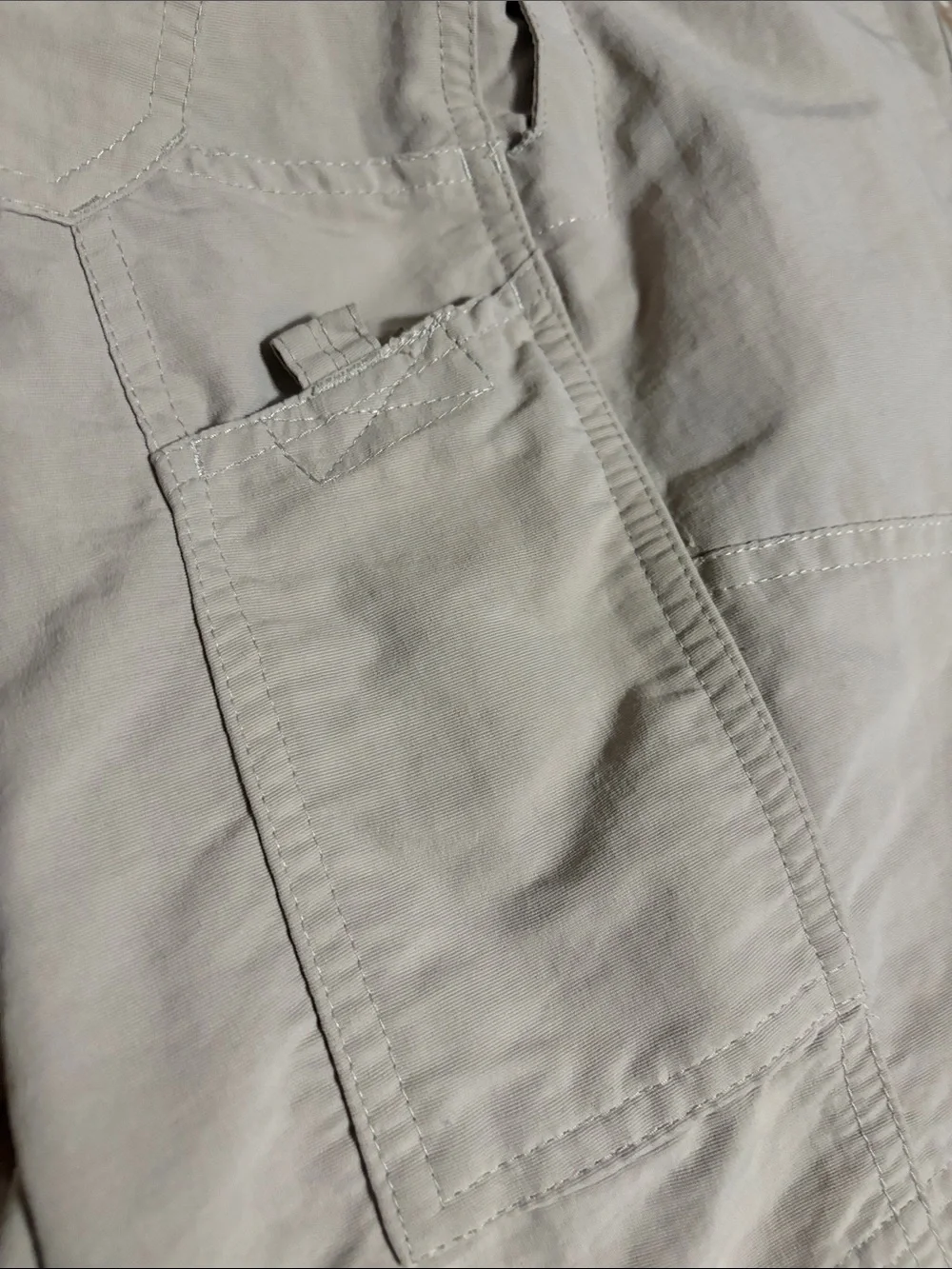 The North Face Men's Taupe Outdoor Performance Shorts